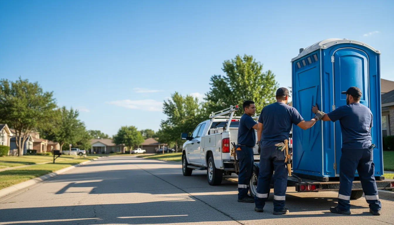 Portable Toilet Rental in Burlington, IN near me